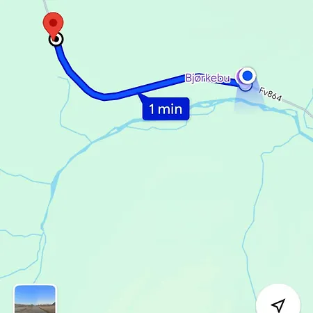 For 4 In Nature With Mountain View, 3 Km From * Oldervik